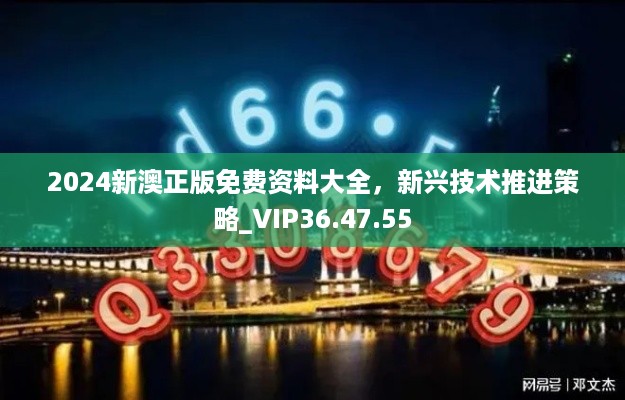 2024新澳正版免费资料大全,新兴技术推进策略_VIP36.47.55