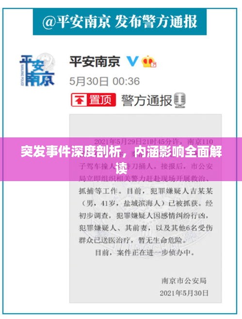 突发事件深度剖析，内涵影响全面解读