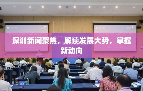 深训新闻聚焦，解读发展大势，掌握新动向