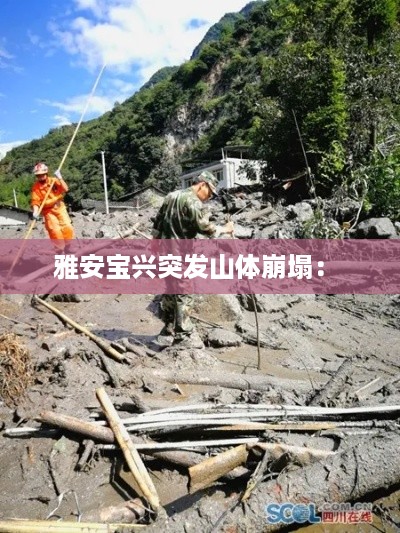 雅安宝兴突发山体崩塌： 