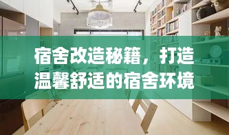 宿舍改造秘籍，打造温馨舒适的宿舍环境，让你拥有如家般的住宿体验！