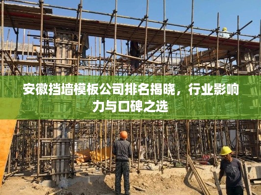 安徽挡墙模板公司排名揭晓，行业影响力与口碑之选