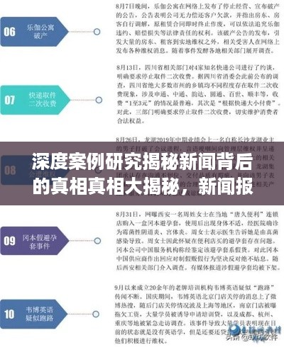 深度案例研究揭秘新闻背后的真相真相大揭秘，新闻报道背后的故事深度剖析