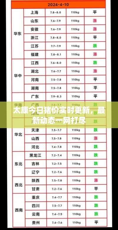 太康今日猪价实时更新，最新动态一网打尽
